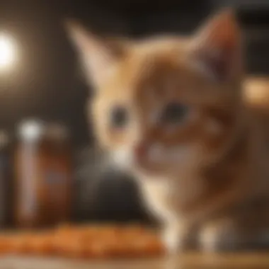 Nutritional components of kitten food