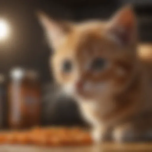 Nutritional components of kitten food