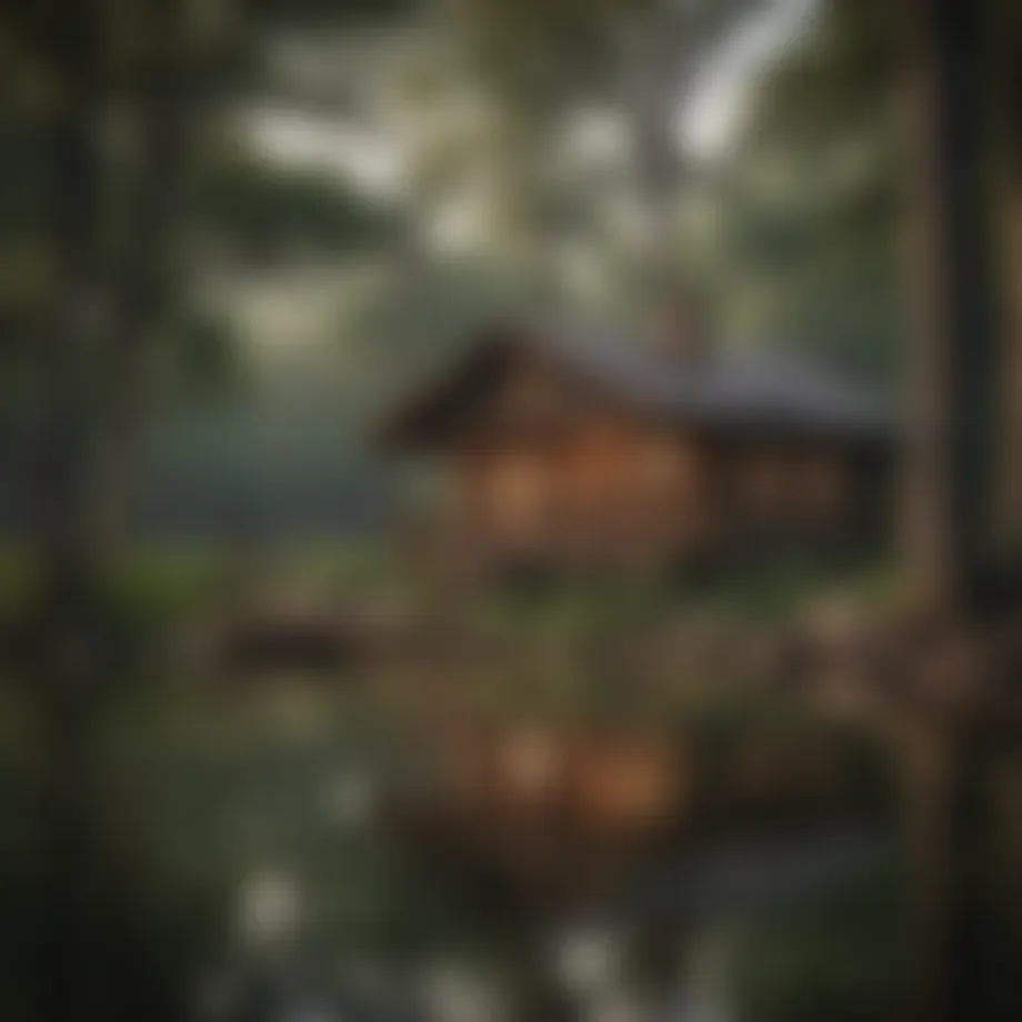 Cozy cabin nestled in the woods by Lake Houston