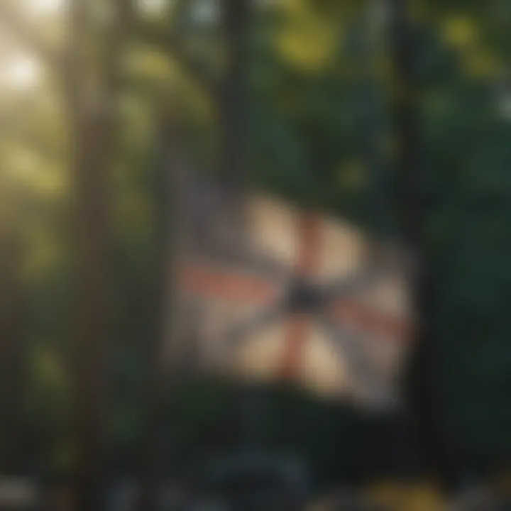 Modern interpretation of the Massachusetts flag