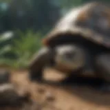 Various types of turtles enjoying Mazuri diet