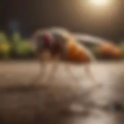 A collection of essential oils known for repelling fruit flies