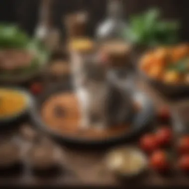 Creating Nutritious Homemade Meals A selection of homemade kitten food ingredients arranged artistically
