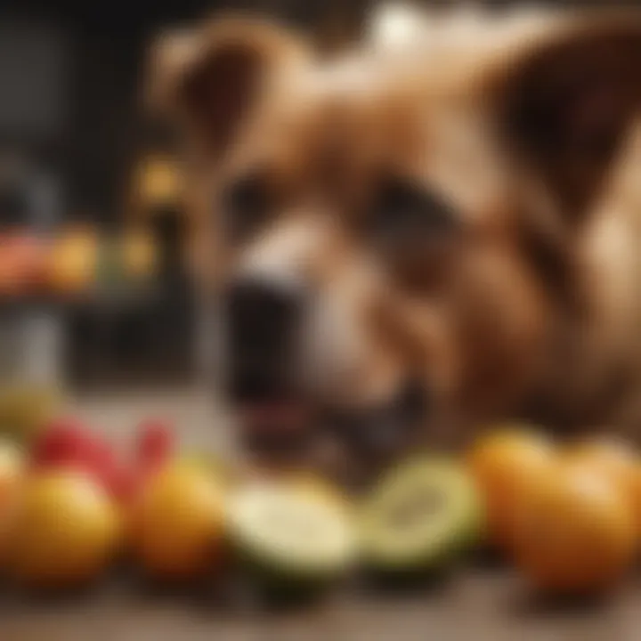 Various fruits that can be safely enjoyed by dogs