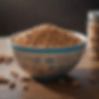 Nutritious Dog Food A bowl of nutritious dog food