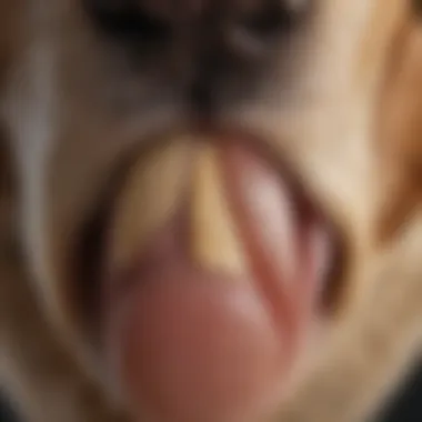 Illustration showing the anatomy of a dog's nail highlighting safe trimming points