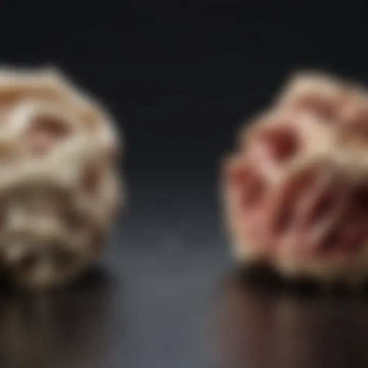 A comparison chart displaying the benefits and risks of feeding raw versus cooked bones to dogs.
