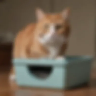 User Testimonials on Self-Cleaning Litter Boxes Satisfied cat owner sharing experiences with self-cleaning litter box