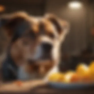 Balanced Diet for Dog Health Healthy dog enjoying a balanced meal
