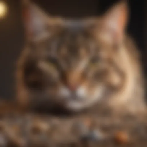 Various types of cat litter showcasing options for odor control