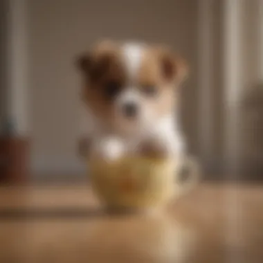 A collection of various teacup puppy breeds showcasing their unique features.