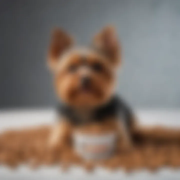 Comparison of different dog food brands for small Yorkies