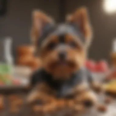 High-Quality Ingredients for Optimal Health Ingredients showcasing quality nutrition for small Yorkies