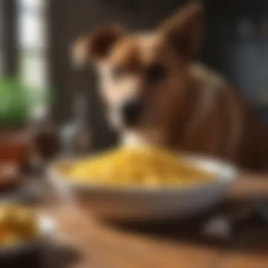 Scrambled Eggs for Dogs A delicious bowl of scrambled eggs ideal for dogs