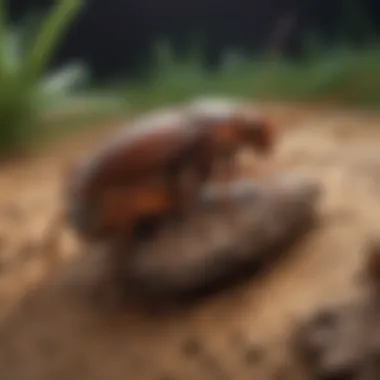 Ecological Significance of Cockroaches Visual representation of the ecological role of cockroaches in various ecosystems, including nutrient cycling