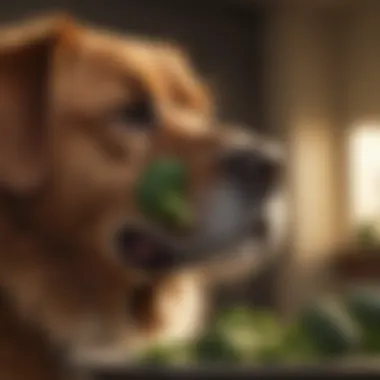 Nutrition Benefits of Broccoli for Dogs Nutrition chart showcasing broccoli benefits for dogs