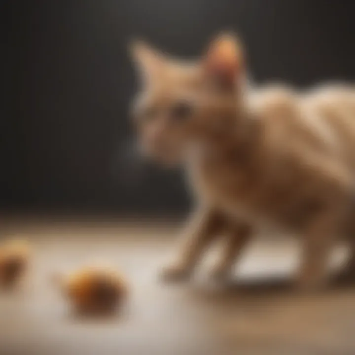 Lifecycle of a cat flea