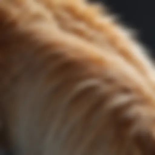 A close-up of a cat's tail twitching, showcasing the delicate movements.
