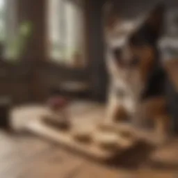 A variety of dog brushes on a wooden table, showcasing their designs and features.