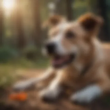 Effective Chew Toys for Stress Relief Different chew toys designed for dogs to alleviate stress