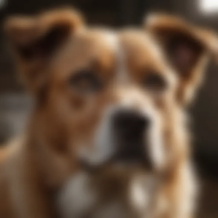 Visual representation of common stress triggers in dogs