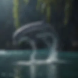 Diverse dolphin species showcasing unique morphological traits.
