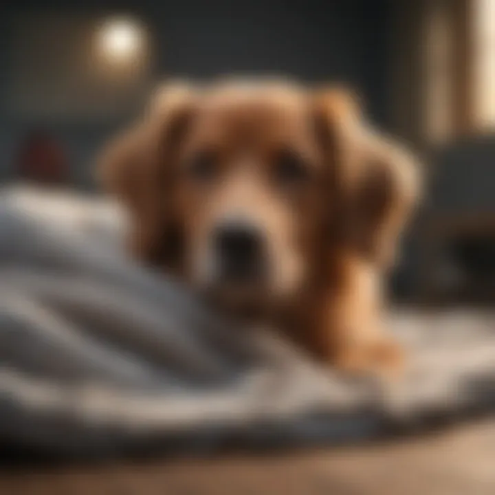 Selecting materials for dog blankets
