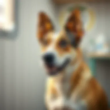Veterinary consultation for dogs
