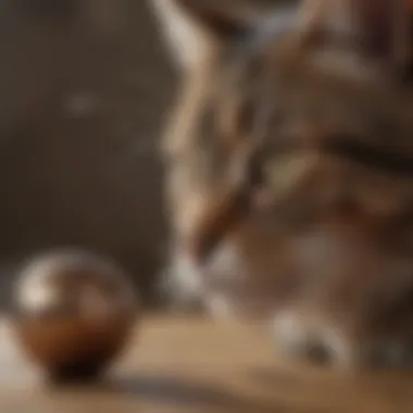 Effective Interaction for Cat Well-being A cat owner engaging with their pet