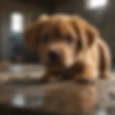 Understanding Frequent Urination in Puppies Puppy experiencing frequent urination