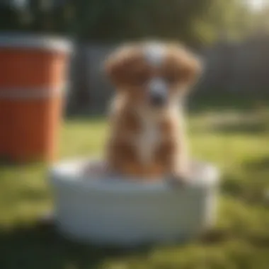 Effective Potty Training for Puppies Puppy learning to use potty outside