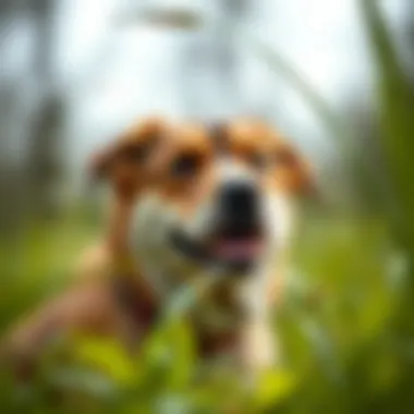 An infographic detailing dog digestive issues