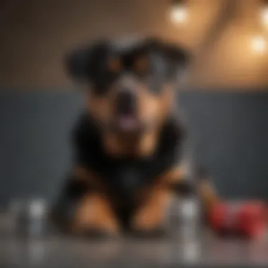 A graph illustrating market trends in the pricing of purebred dogs