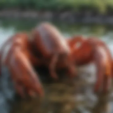 A scenic view of coastal waters highlighting sustainable lobster farming practices.
