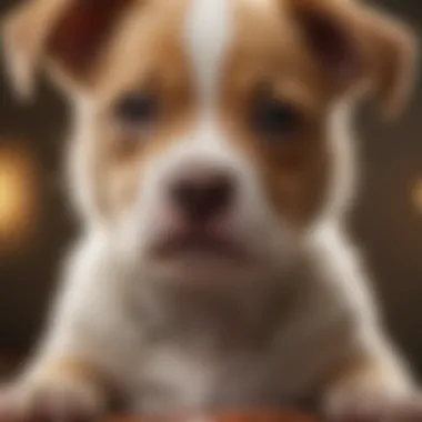 Gastrointestinal Health Illustration of common gastrointestinal issues in puppies