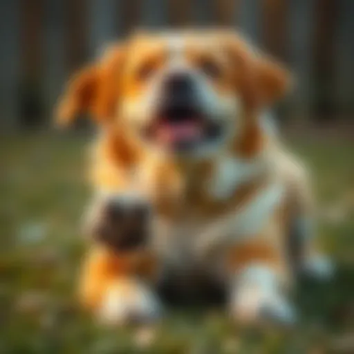 Understanding the Phenomenon of Dogs Chewing Their Paws Introduction