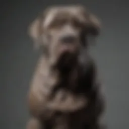 Majestic Neapolitan Mastiff standing proud