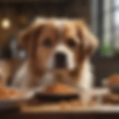 Ensuring a Balanced Diet for Canine Health A balanced diet for dogs with various food options