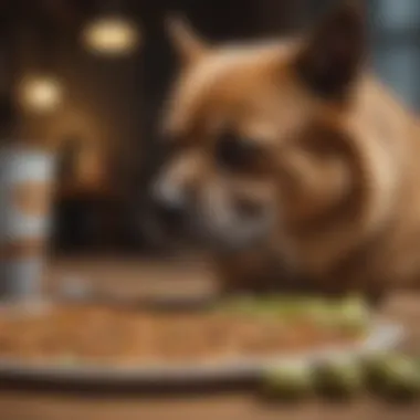 Health Risks Associated with Dogs Consuming Cat Food Infographic showing health risks of dogs eating cat food