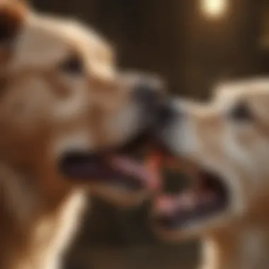 Excessive Licking in Dogs Dog exhibiting excessive licking behavior