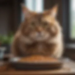 Nutrient-rich cat food bowl