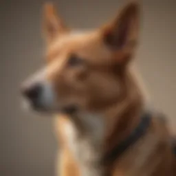 Detailed illustration of canine genetic structure