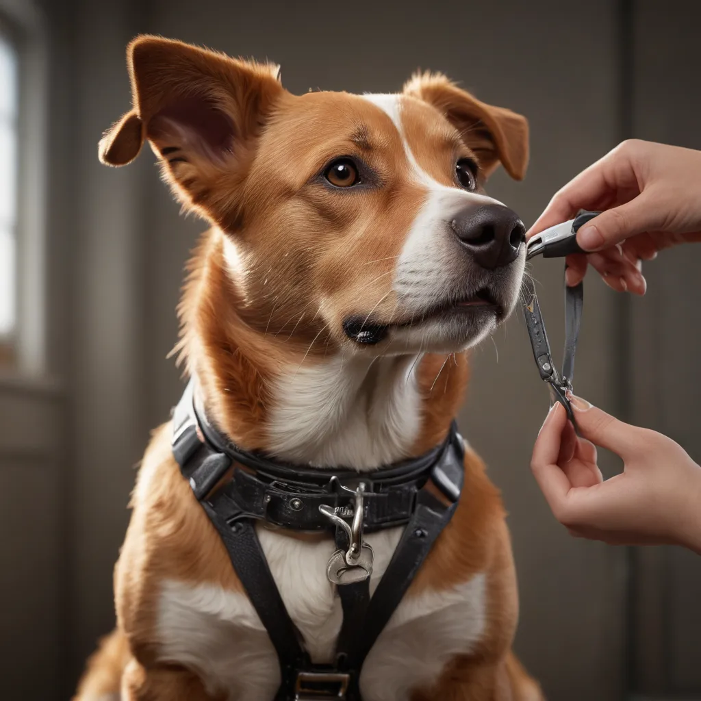 Photo inspiration: Picture Idea: Mastering Dog Nail Trimming With A Hanging Harness