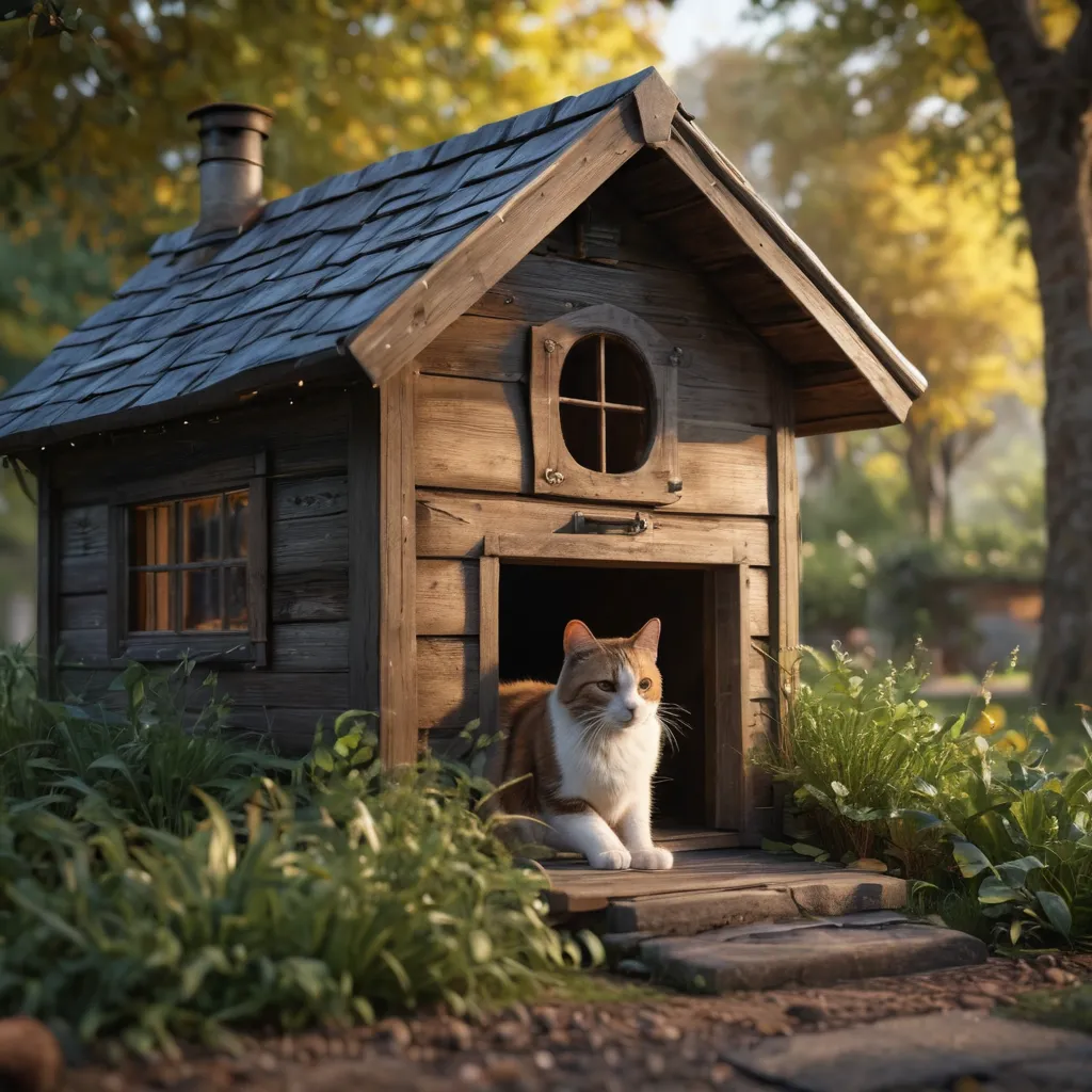 Exploring Outdoor Cat Houses with Escape Doors