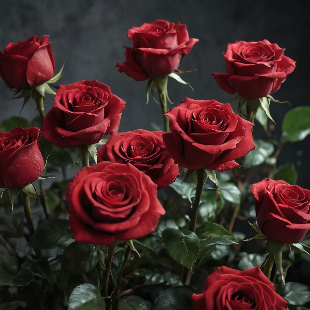 The Allure of Dark Red Roses: Symbolism and Care